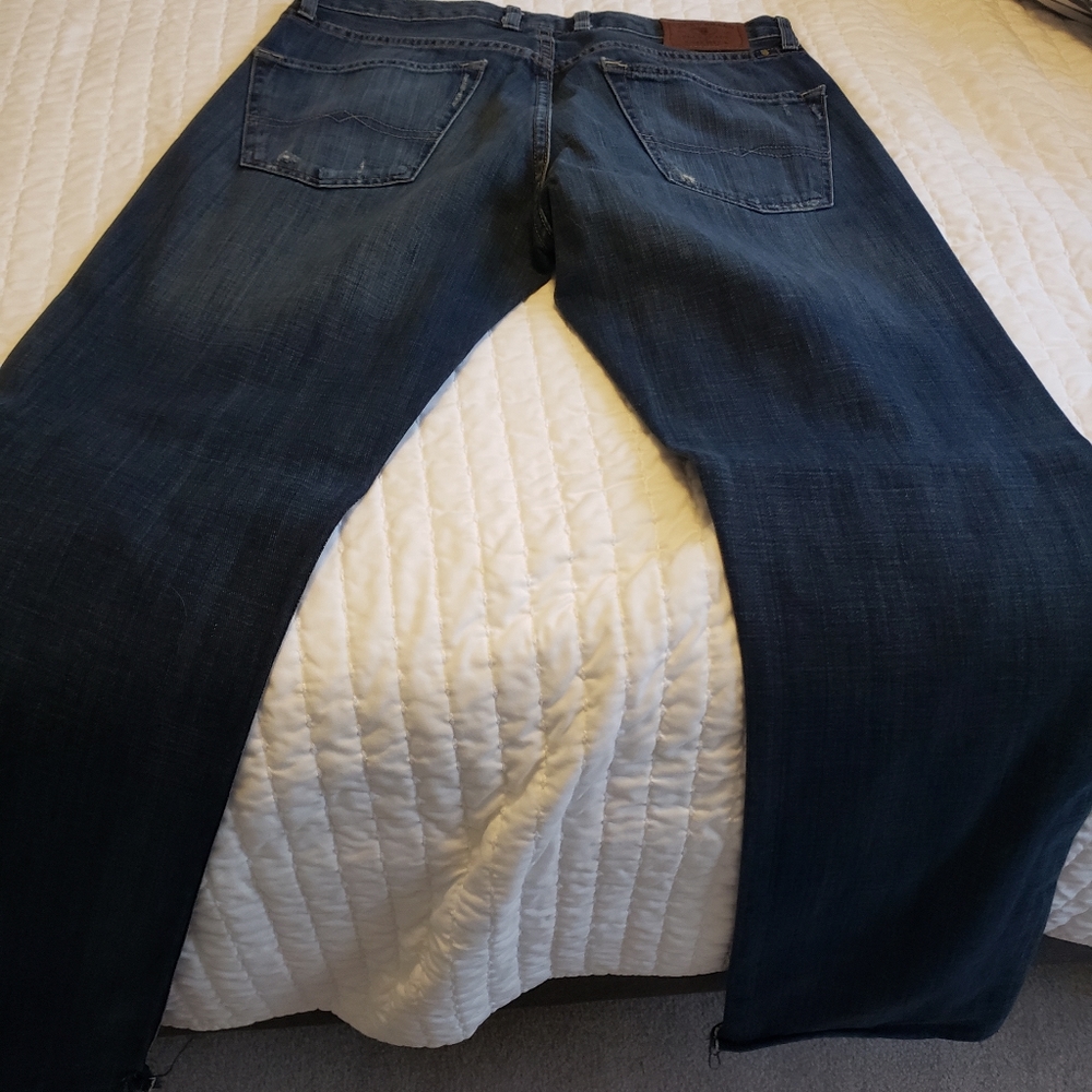 Lucky Brand mens 33x34 221 original straight jeans
